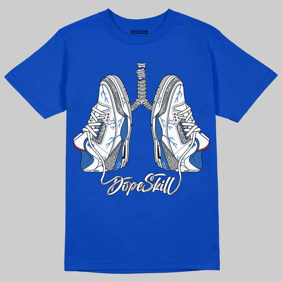 “True Blue” 3s DopeSkill T-Shirt Breathe Graphic