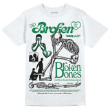 Green Collection DopeSkill T-Shirt Broken Bones Graphic