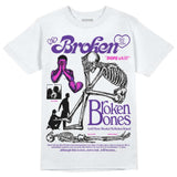 PURPLE Collection DopeSkill T-Shirt Broken Bones Graphic