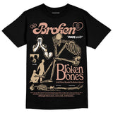 TAN Collection DopeSkill T-Shirt Broken Bones Graphic