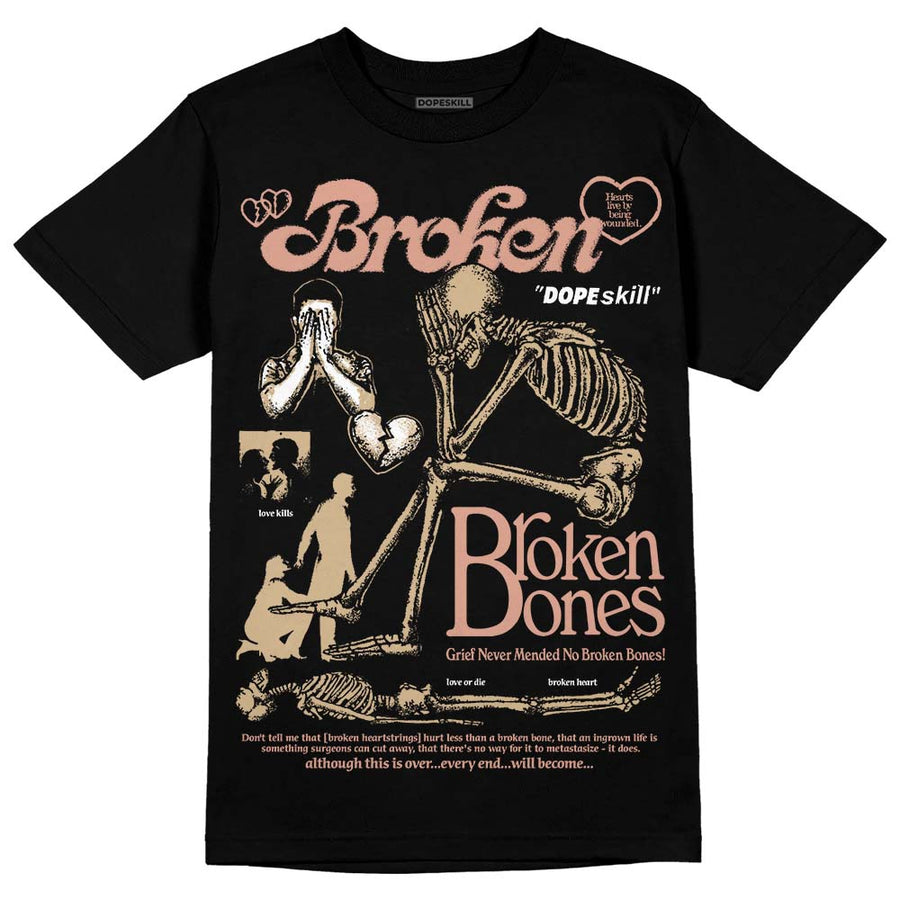 TAN Collection DopeSkill T-Shirt Broken Bones Graphic