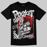 Black and White Collection DopeSkill T-Shirt Pocket Change Graphic