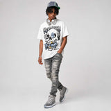 Cool Grey 11s DopeSkill T-Shirt Rebirth Graphic