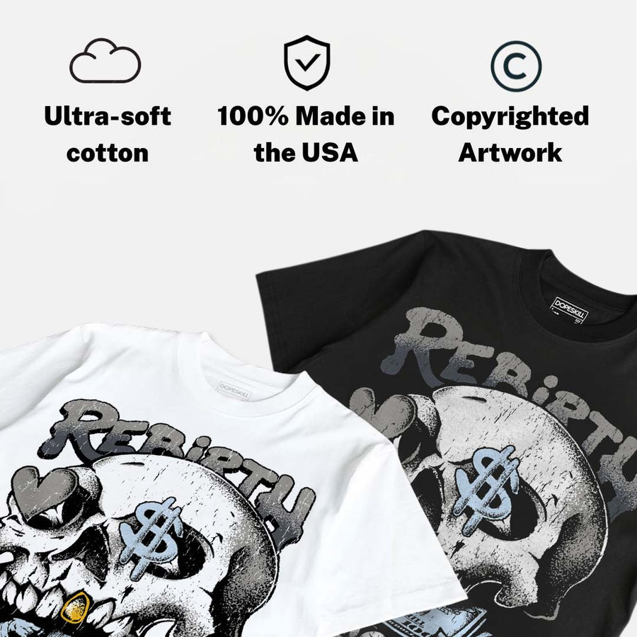Cool Grey 11s DopeSkill T-Shirt Rebirth Graphic