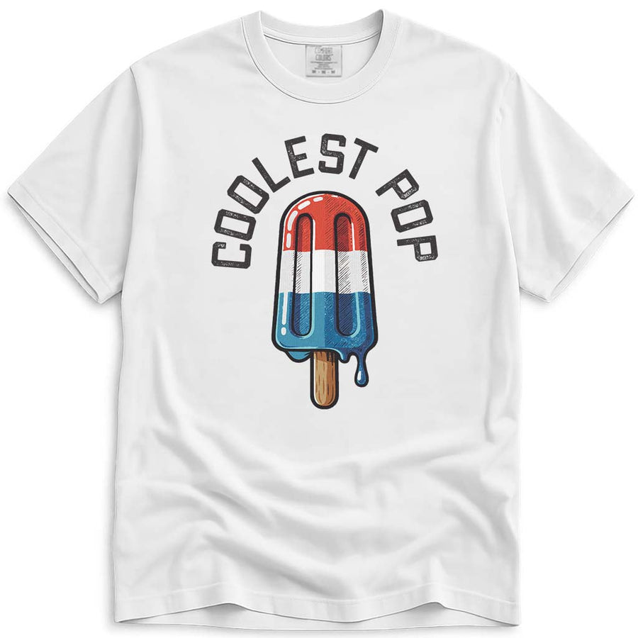 Dad The Coolest Pop Funny Shirt