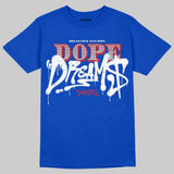 “True Blue” 3s DopeSkill T-Shirt Dope Dreams Graphic