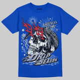“True Blue” 3s DopeSkill T-Shirt Drip Season Graphic