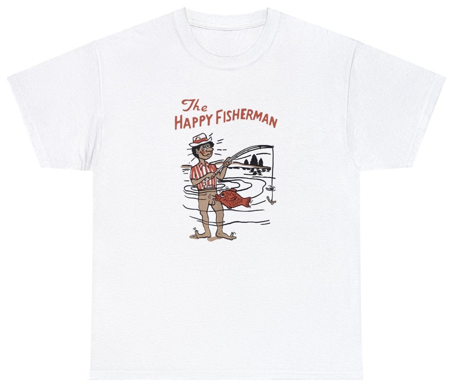 The Happy Fisherman T Shirt