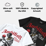 Fire Red “Black Tongue” 5s DopeSkill T-Shirt Ambition Graphic