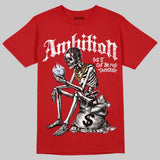 Fire Red “Black Tongue” 5s DopeSkill T-Shirt Ambition Graphic