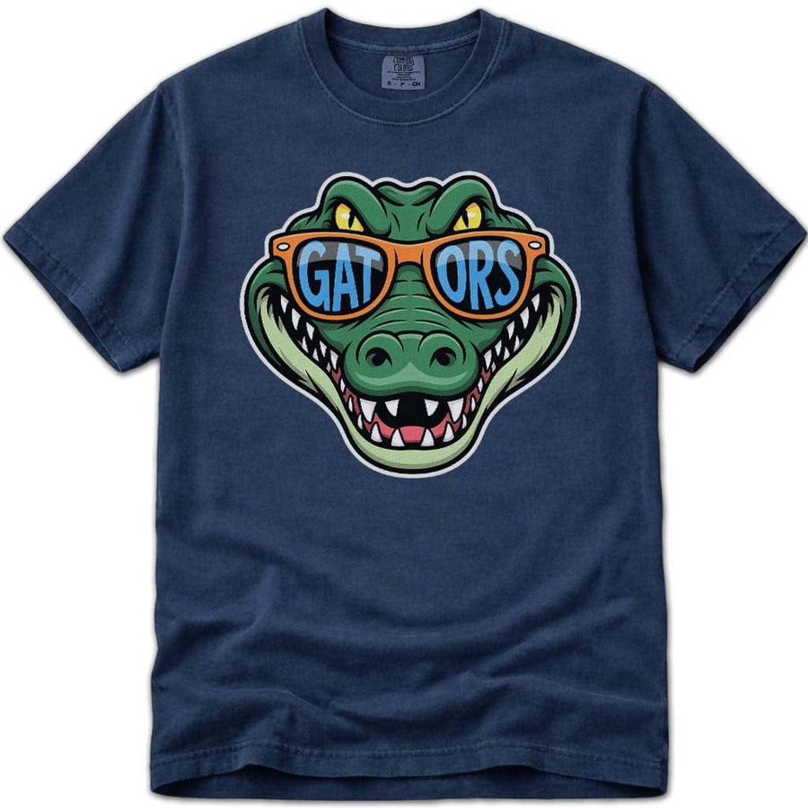 Cool Florida Gator Mascot Head T-Shirt