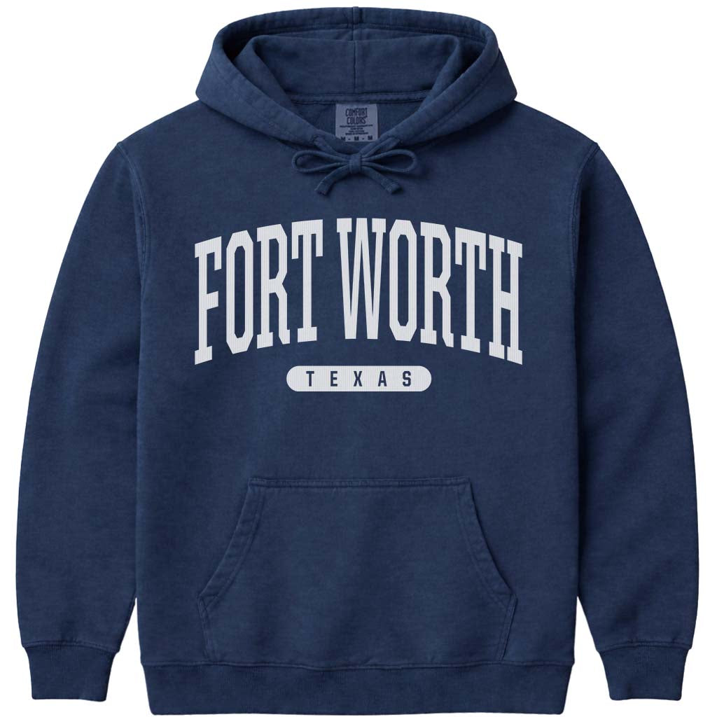 Fort Worth Texas Hooded Sweatshirt