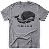Funny Perm Whale T Shirt