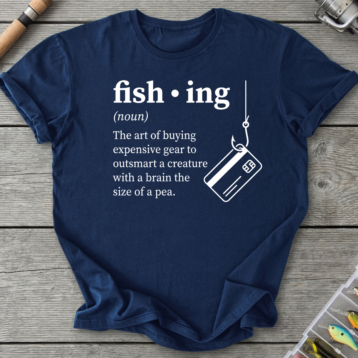 Funny Fishing Definition T-Shirt