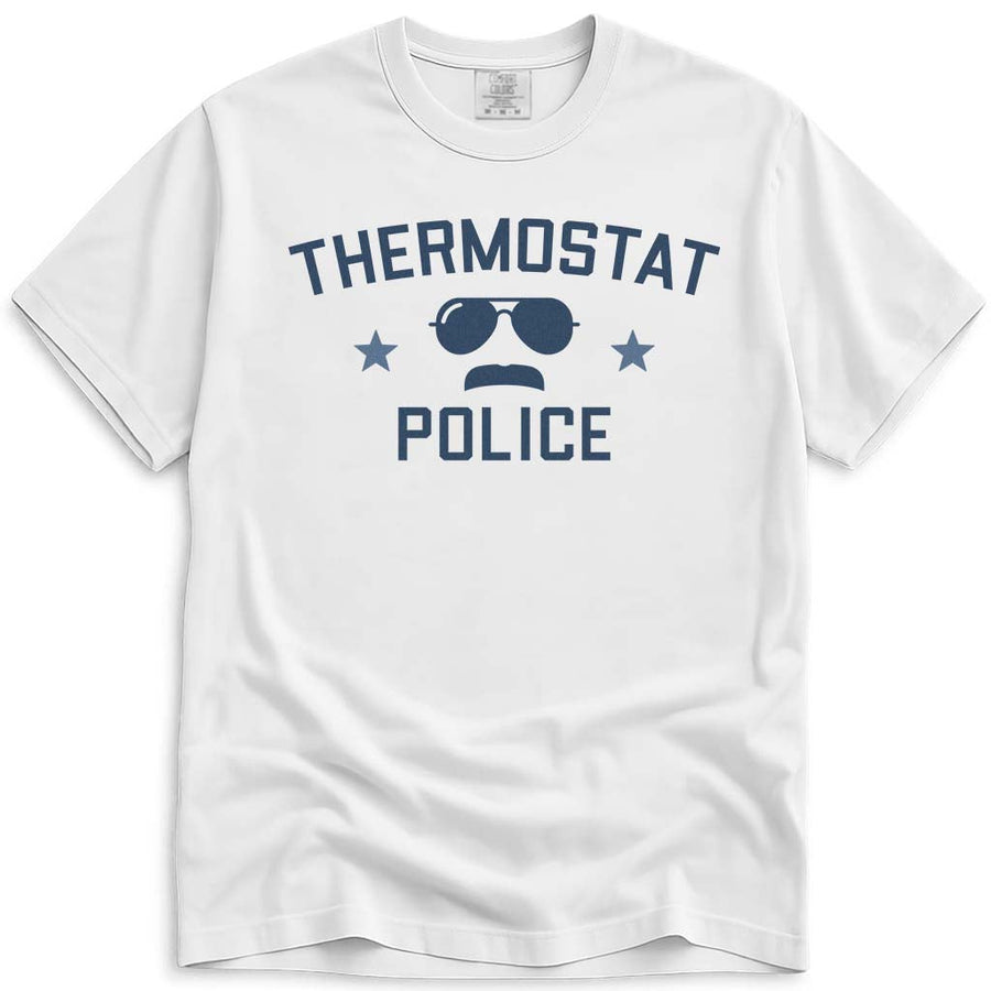 Funny Thermostat Police Dad Shirt
