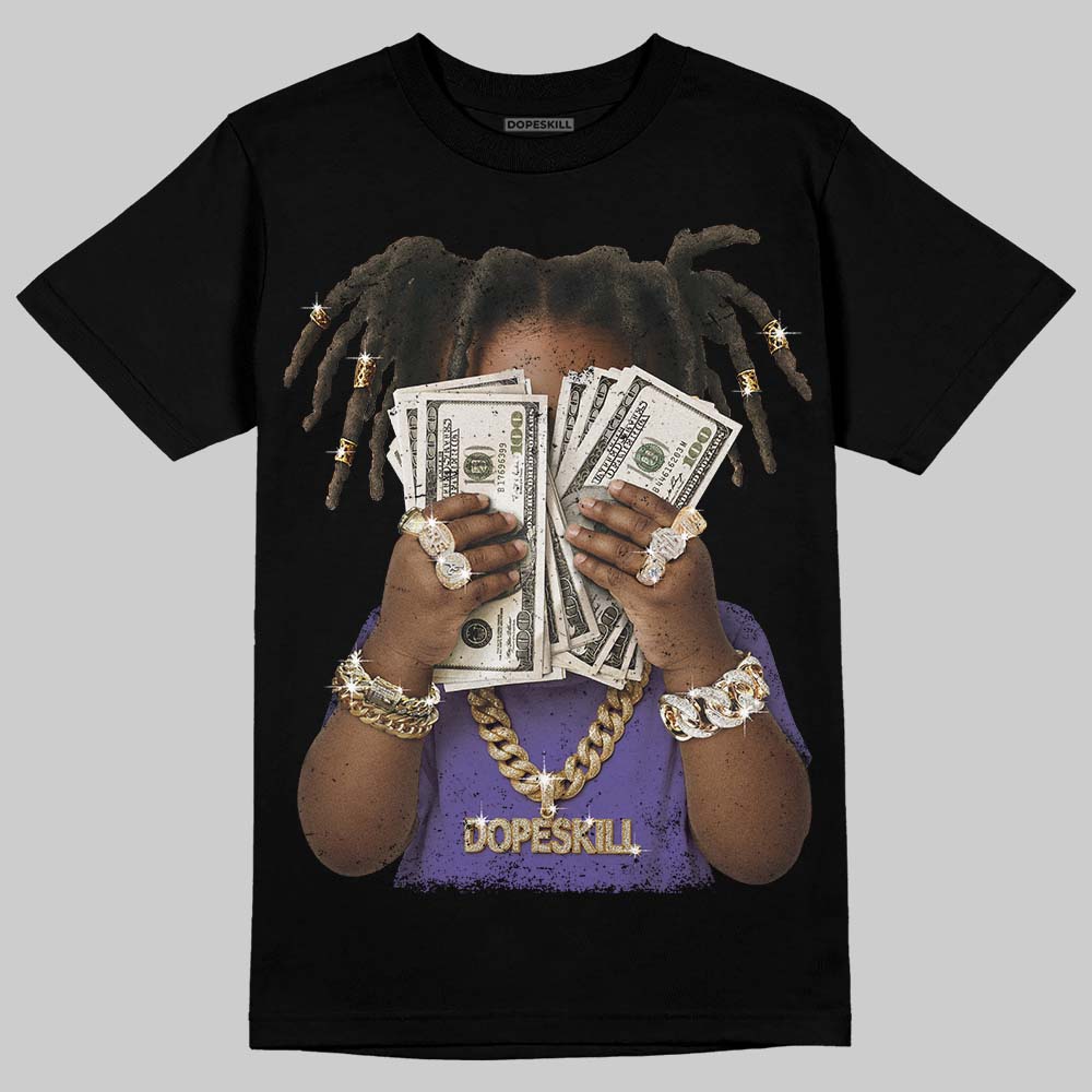 Grape 5s DopeSkill T-Shirt Rich Youth Graphic
