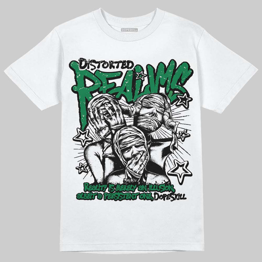 Green Collection DopeSkill T-Shirt Distorted Realms Graphic