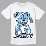 AJ 6 University Blue DopeSkill T-Shirt Hurt Bear Graphic