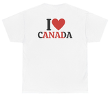 I Love Canada Anal Tee (BACKPRINT)