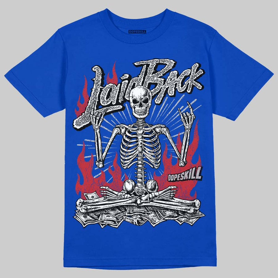 “True Blue” 3s DopeSkill T-Shirt Laid Back Graphic