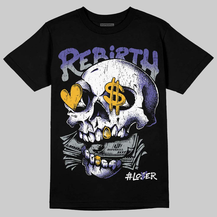 Lakers 4s DopeSkill T-Shirt Rebirth Graphic