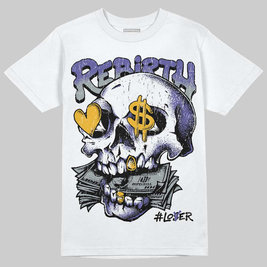 Lakers 4s DopeSkill T-Shirt Rebirth Graphic