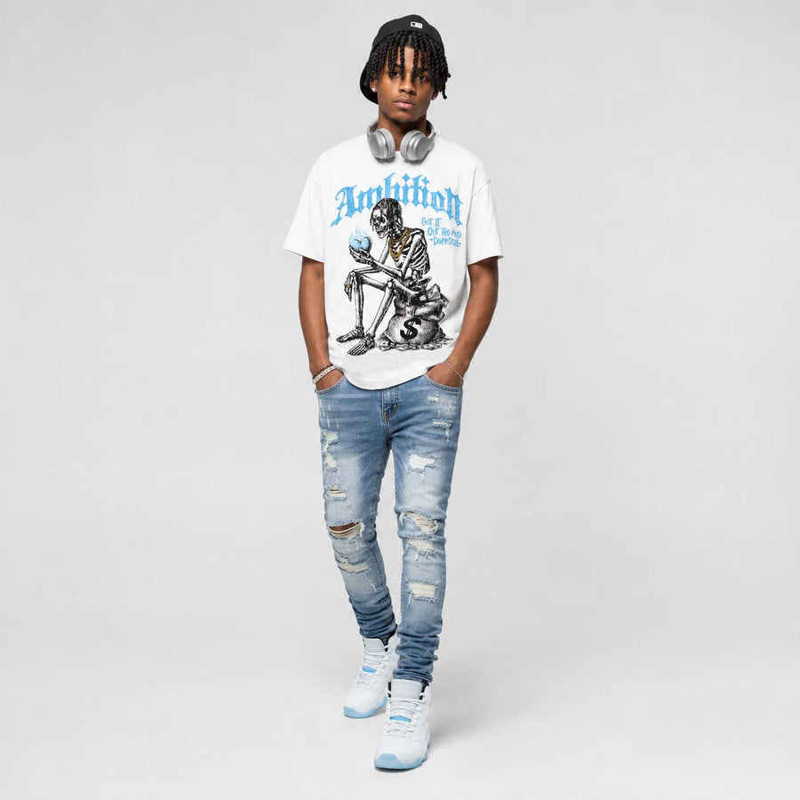 Legend Blue 11s DopeSkill T-Shirt Ambition Graphic
