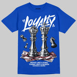 “True Blue” 3s DopeSkill T-Shirt Loyalty Graphic