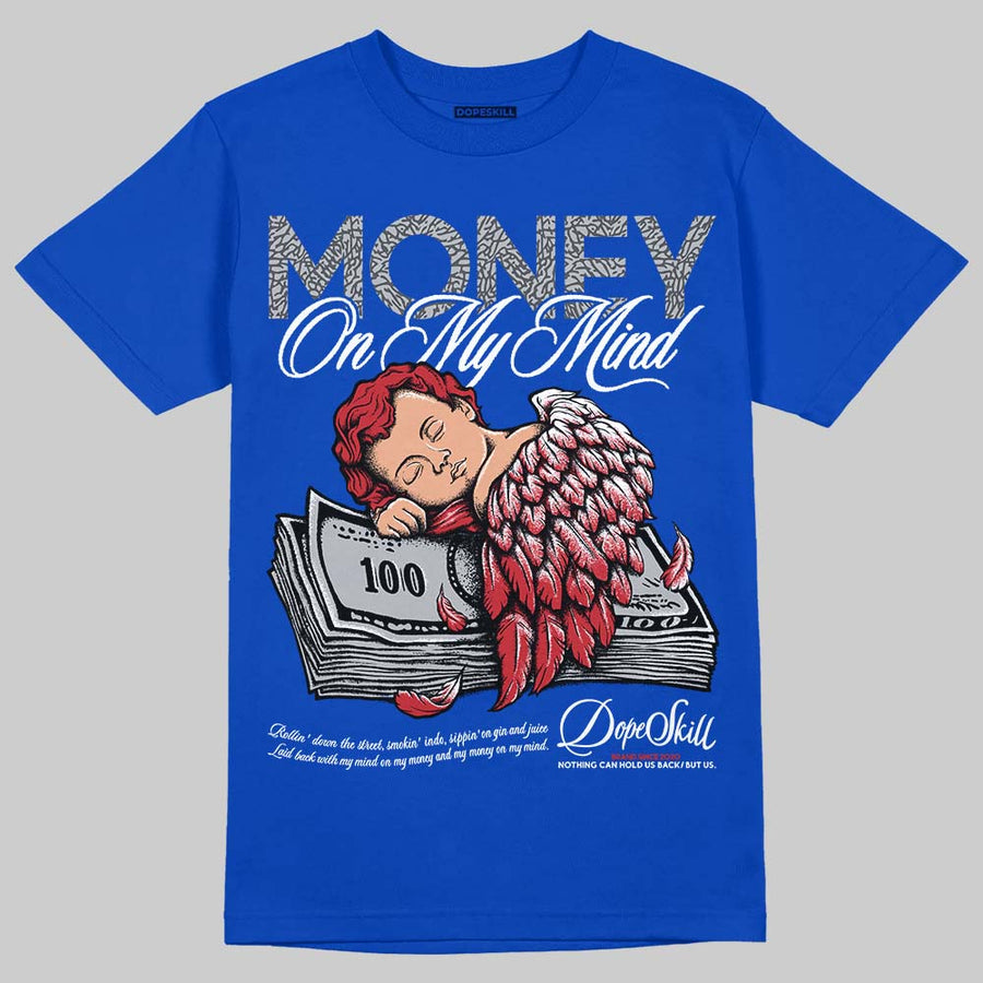 “True Blue” 3s DopeSkill T-Shirt MOMM Graphic