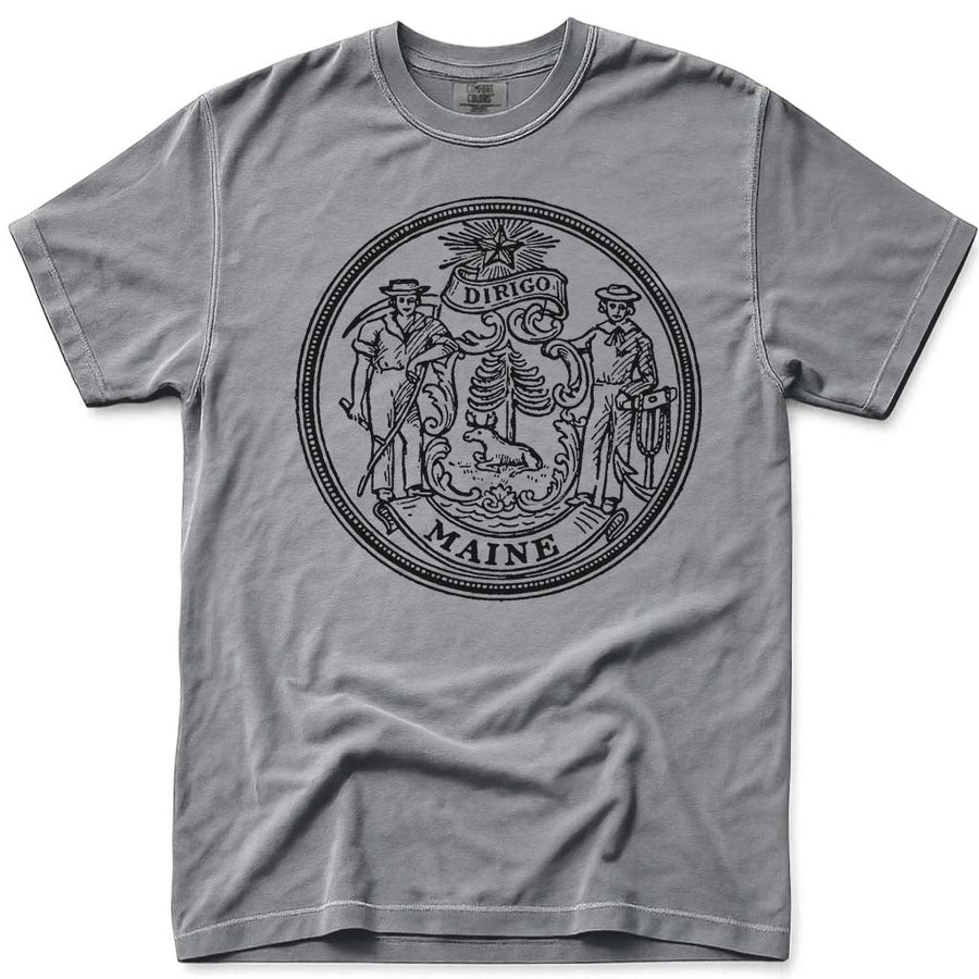 Maine Dirigo Seal Logo T Shirt
