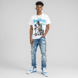 Military Blue 4s DopeSkill T-Shirt Ambition Graphic