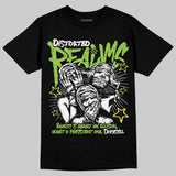 Neon Green Collection DopeSkill T-Shirt Distorted Realms Graphic