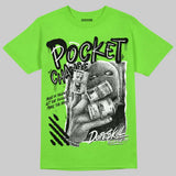 Neon Green Collection DopeSkill T-Shirt Pocket Change Graphic