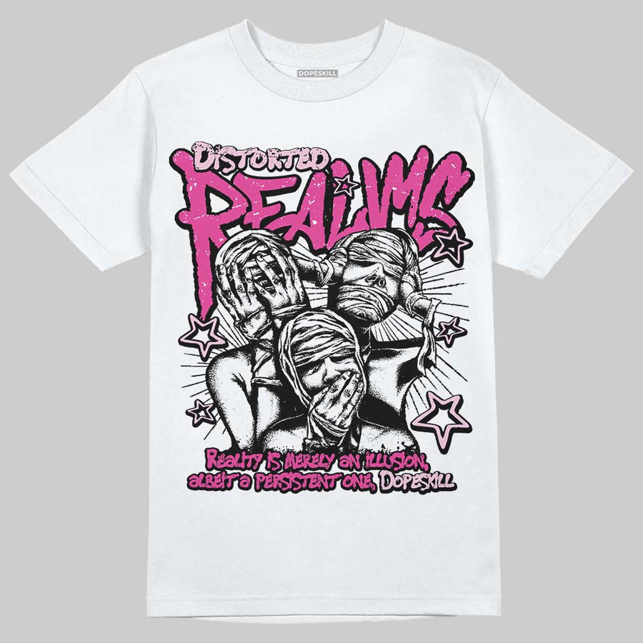 Pink Collection DopeSkill T-Shirt Distorted Realms Graphic