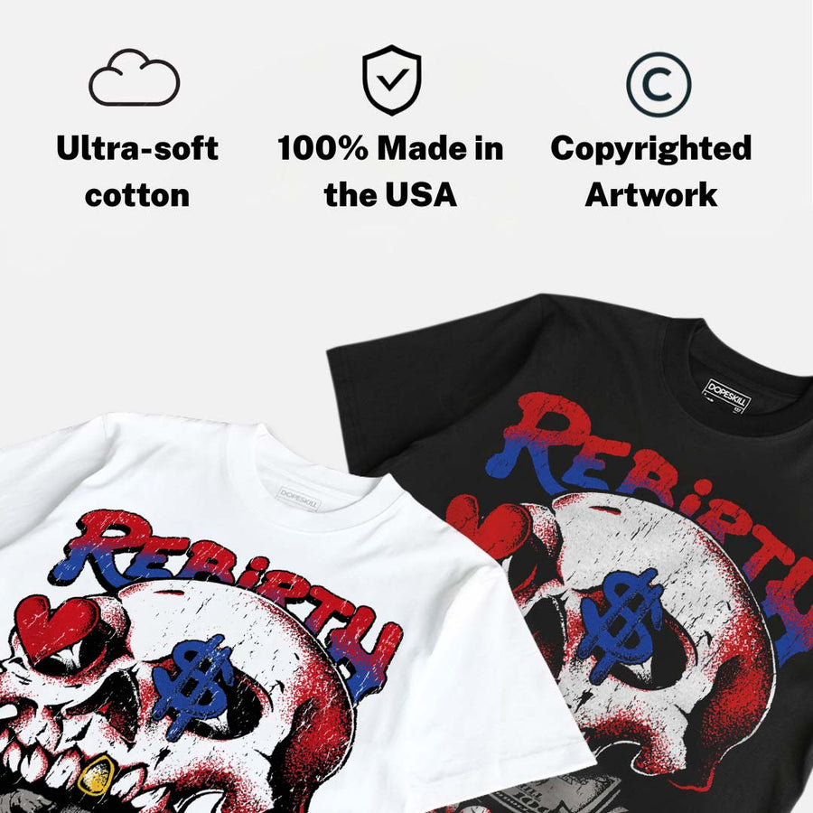 Rare Air 4s DopeSkill T-Shirt Rebirth Graphic