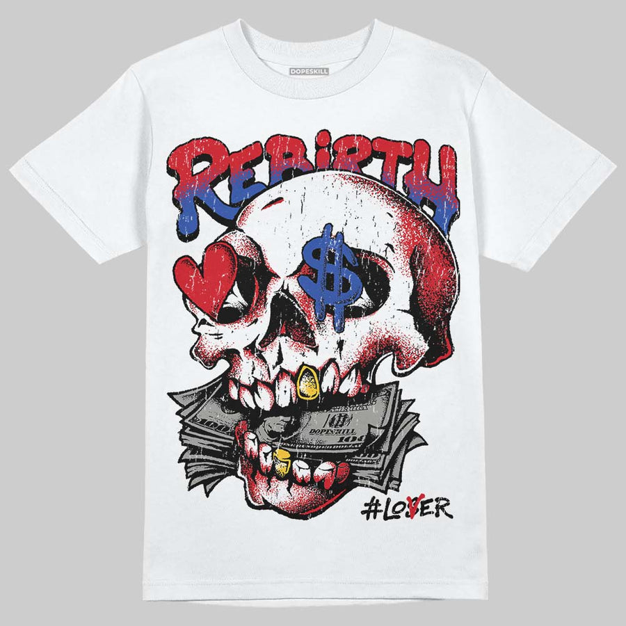 Rare Air 4s DopeSkill T-Shirt Rebirth Graphic