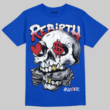 “True Blue” 3s DopeSkill T-Shirt Rebirth Graphic
