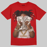 Red Collection DopeSkill T-Shirt Rich Youth Graphic