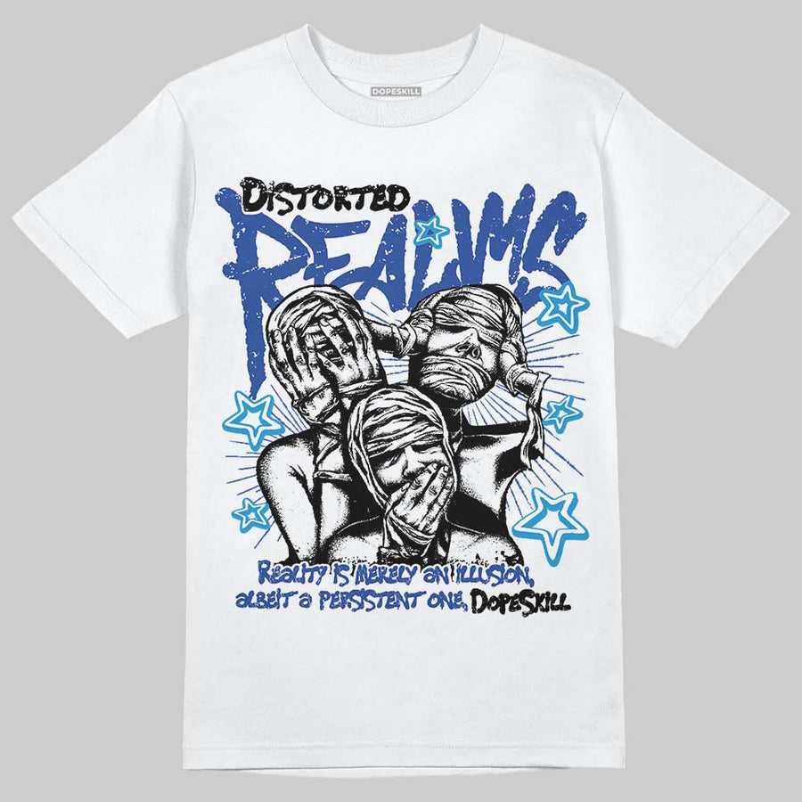 Royal Blue Collection DopeSkill T-Shirt Distorted Realms Graphic