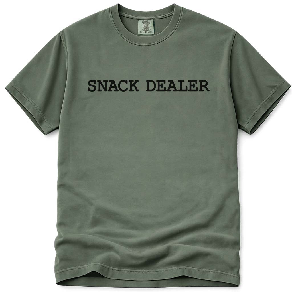 Snack Dealer Funny Dad T-Shirt