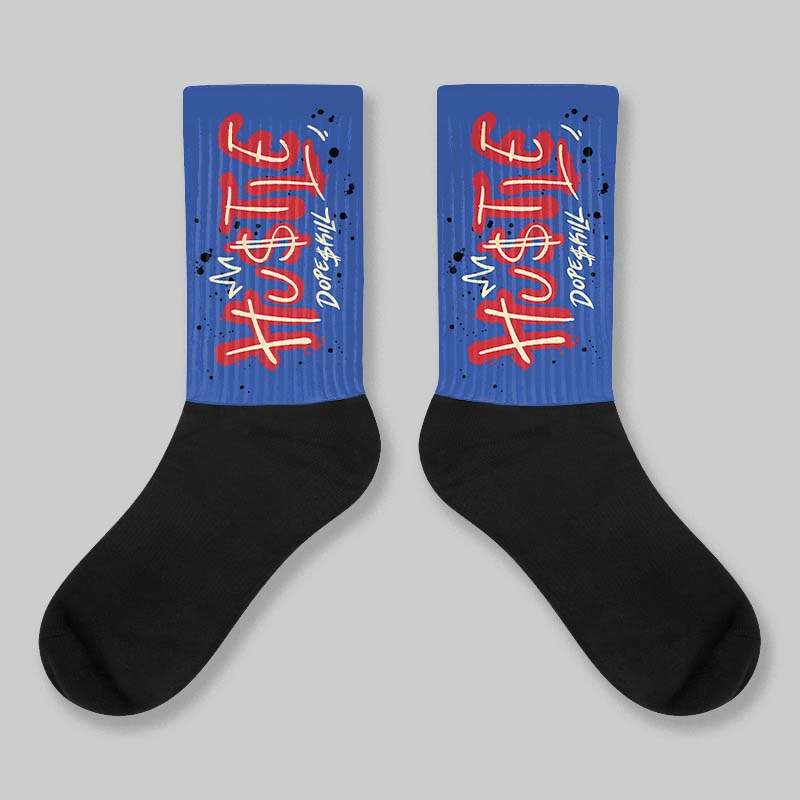 Rare Air 4s DopeSkill Sublimated Sock Hustle Graphic