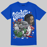 “True Blue” 3s DopeSkill T-Shirt Stressless Graphic