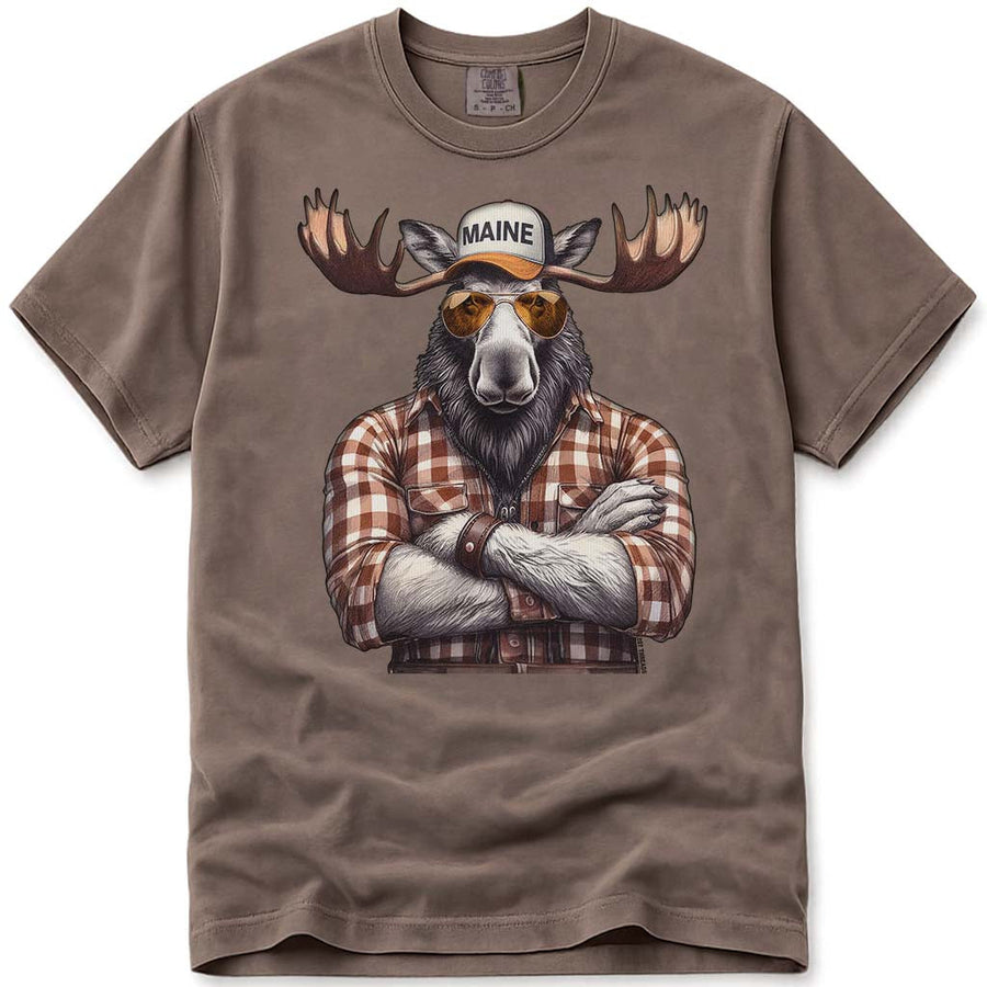 Talk To Me Moose Maine T Shirt