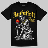 Black Tour Yellow AJ 4 Thunder DopeSkill T-Shirt Ambition Graphic