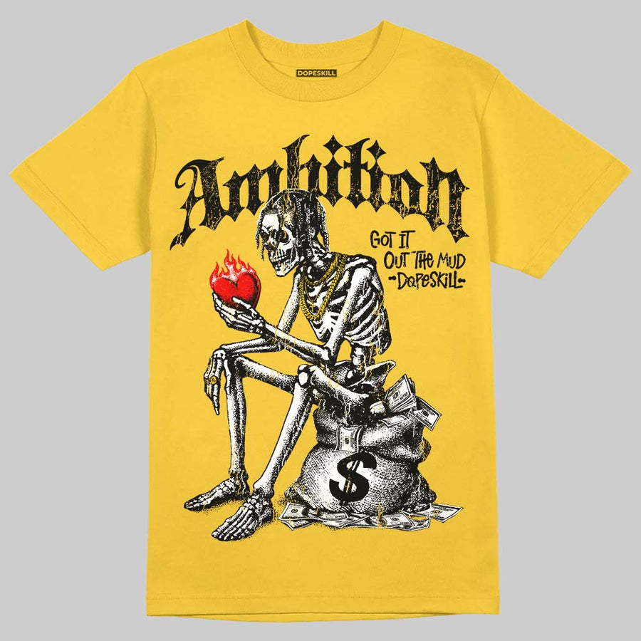 Black Tour Yellow AJ 4 Thunder DopeSkill T-Shirt Ambition Graphic