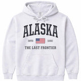 USA Patriotic Alaska Hoodie Sweatshirt
