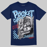 University Blue Collection DopeSkill T-Shirt Pocket Change Graphic