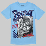 University Blue Collection DopeSkill T-Shirt Pocket Change Graphic