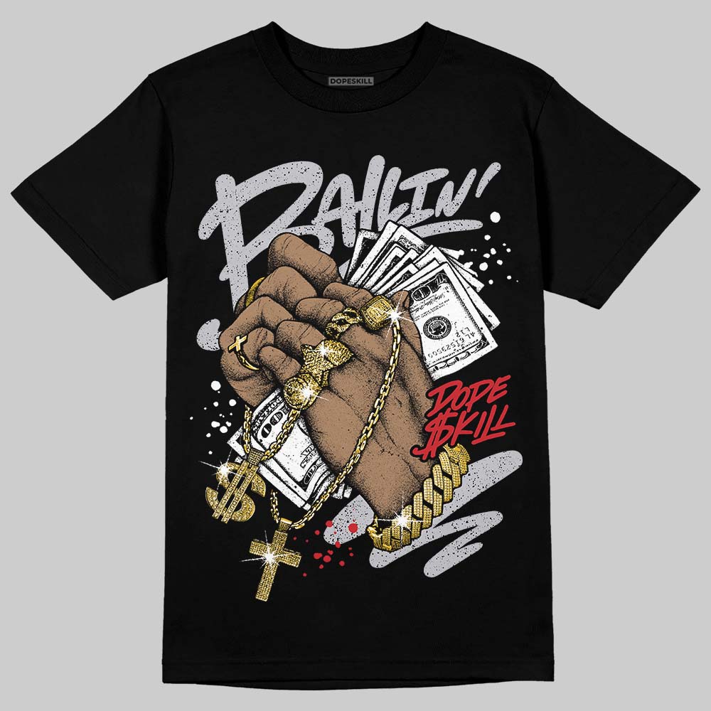 White Cement 4s DopeSkill T-Shirt Always Ballin' Graphic