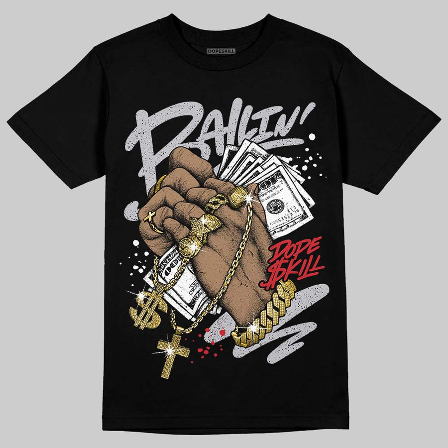 White Cement 4s DopeSkill T-Shirt Always Ballin' Graphic